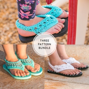 3 Crochet PATTERNS All Sizes Included Pattern Pack image 1