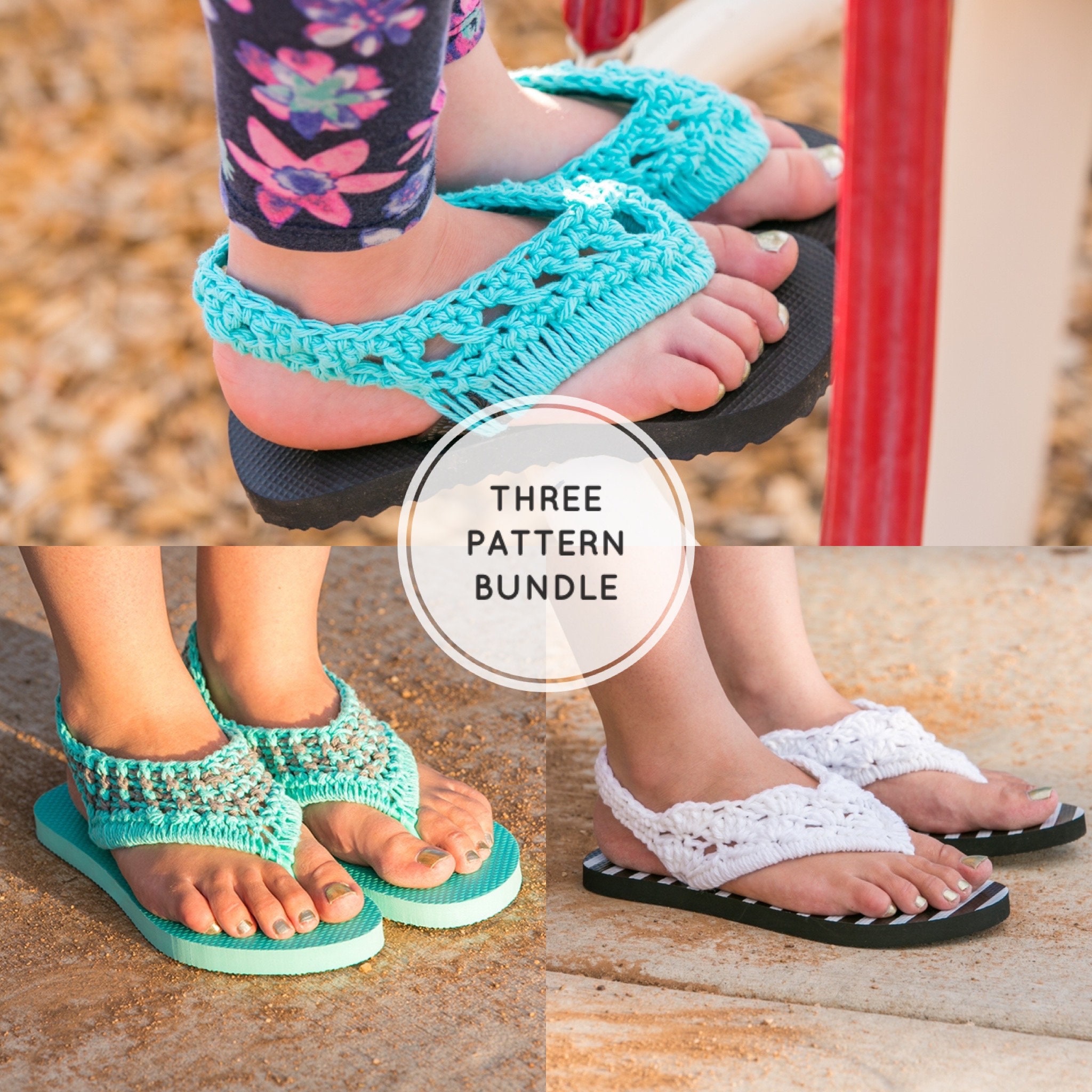 Crochet sandals for adults best sale
