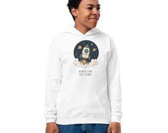 Greif nach den Sternen -Jugendlicher Hoodie