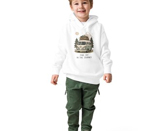 -Find Joy -Kleinkind Fleece Pulli Hoodie