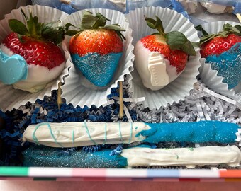 Caja de regalos para baby shower