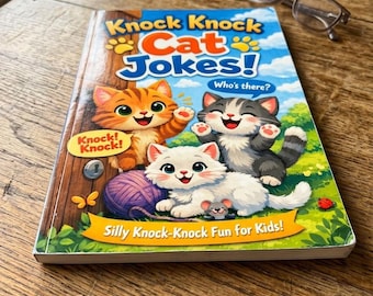Cat Knock-Knock Jokes for Kids – Fun & Silly Joke Book