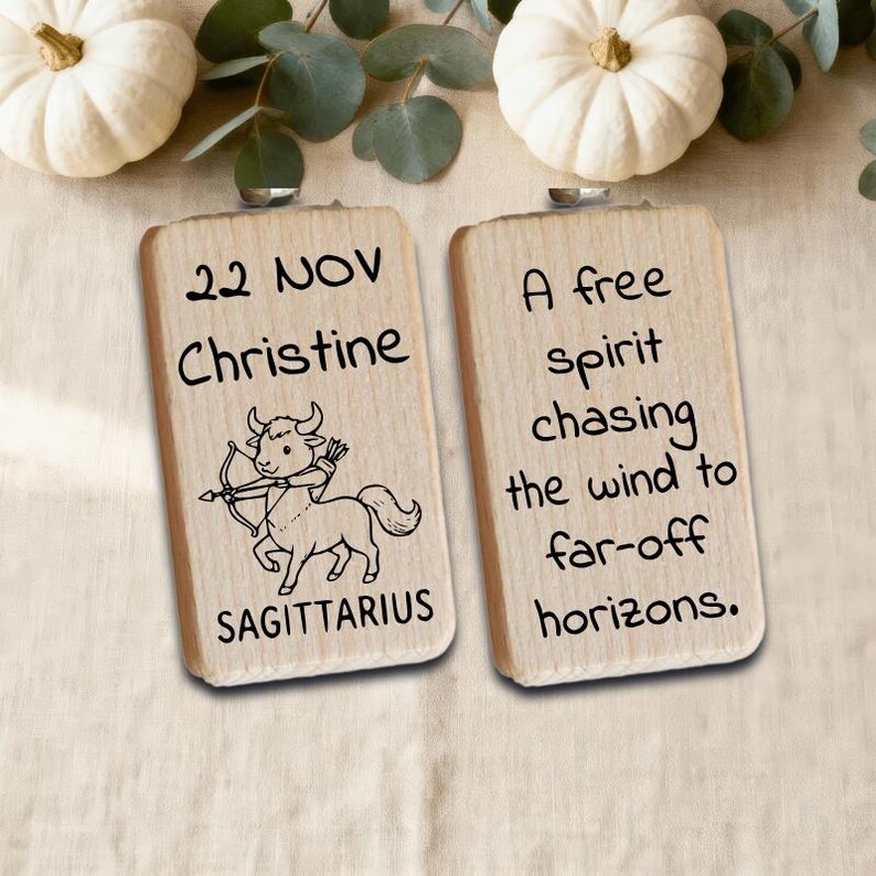 Personalized Horoscope Keychain With Zodiac Squirrel - Etsy UK