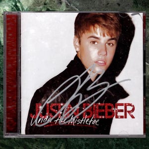 Justin Bieber Autographed Cd - Etsy