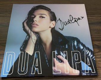 Dua Lipa – DUA LIPA-vinylplaat – gesigneerd door artiest