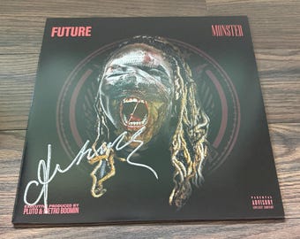 Toekomst – MONSTER-vinylplaat – gesigneerd door artiest