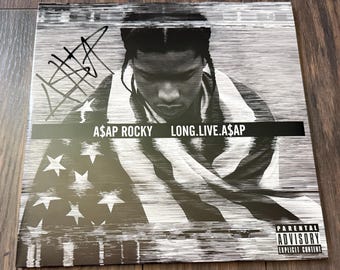 ASAP Rocky – LONG.LiVE.Asap Vinyl – handsigniert vom Künstler