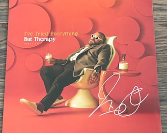 Teddy Swims – I've Tried Everything but Therapy (Part 1) Vinyl – Autographed by Artist