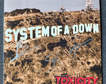 System of A Down – TOXICITY Vinyl – Autographed by Artist
