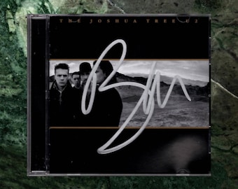 U2 – The JOSHUA TREE Signed CD – Authentic Autograph Memorabilia (Certificate Included)