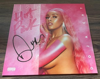 Doja Cat – HOT PINK vinylplaat – gesigneerd door artiest