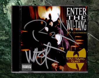 Wu-Tang Clan – Enter the Wu-Tang (36 Chambers) Signed CD – Authentic Autograph Memorabilia (Certificate Included)
