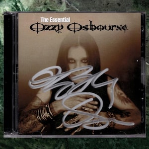 Signed ozzy osbourne memorabilia - Etsy 日本
