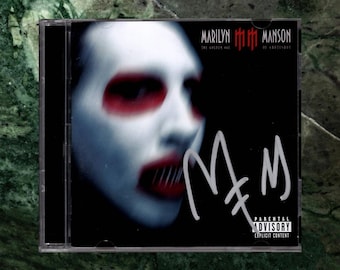 Marilyn Manson- The Golden Age Of Grotesque Signed CD Autograph – Authentic Memorabilia (Certificate Included)