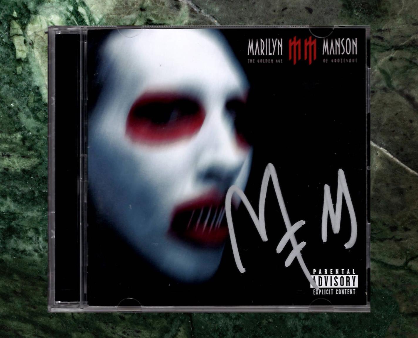 Marilyn manson vinyl record - Etsy 日本
