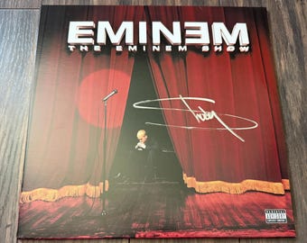 Eminem – THE EMINEM SHOW-vinylplaat – gesigneerd door artiest