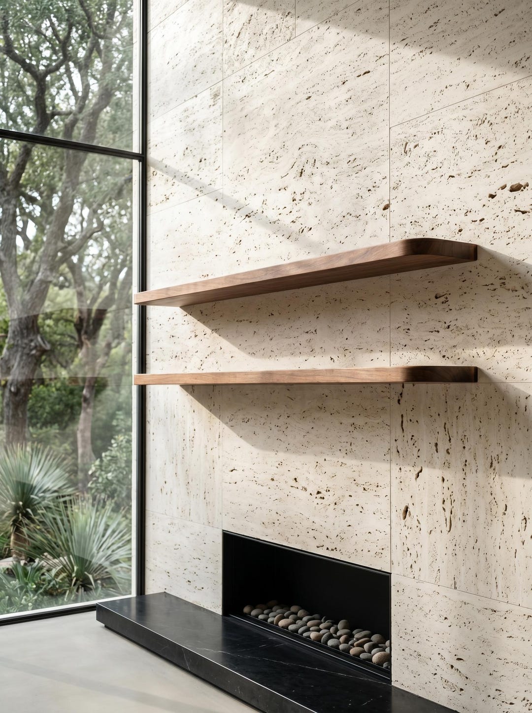 Modern Floating Wood Shelf - Elegant Curved Edge Design for Any Room - Etsy