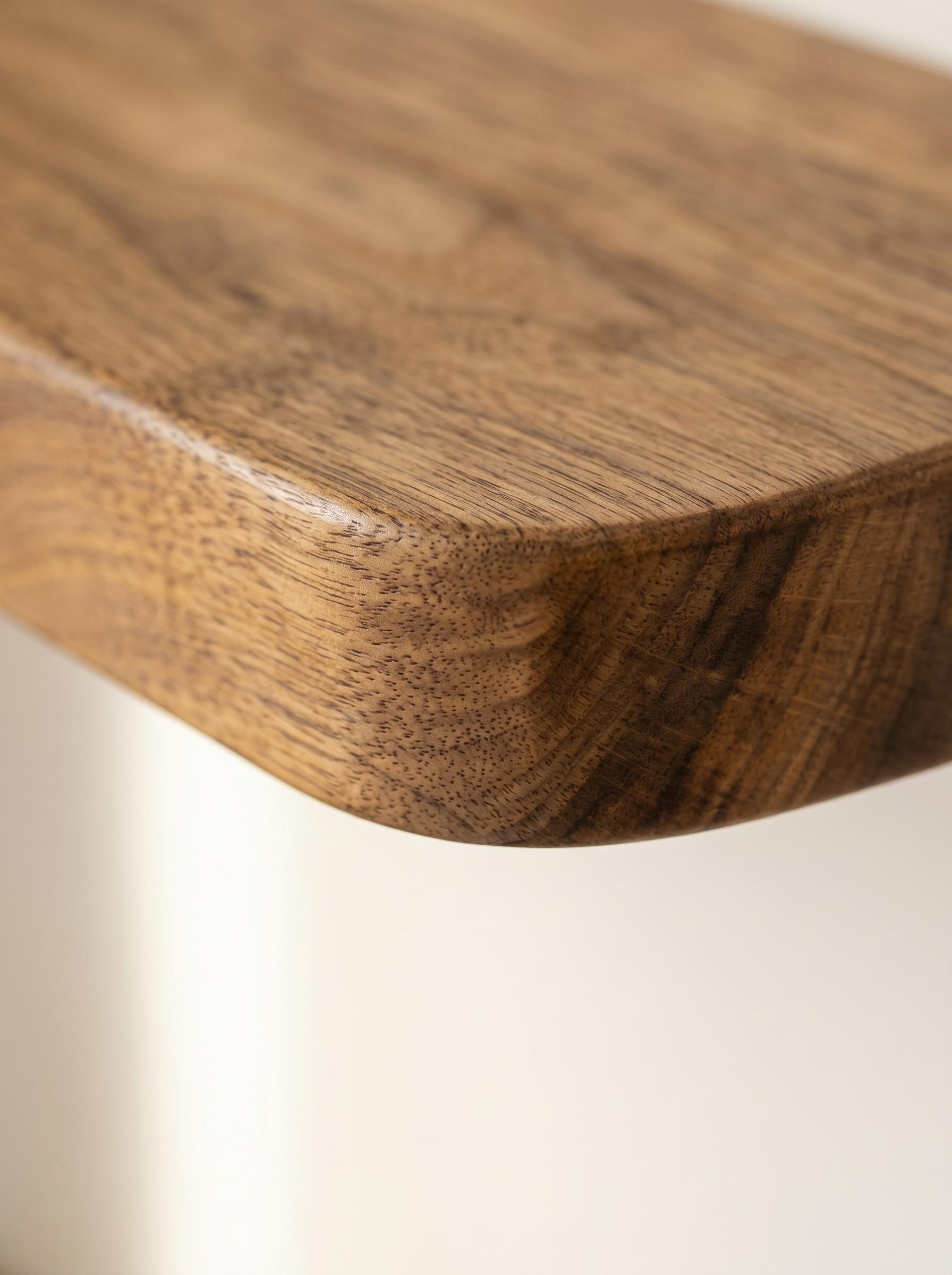 Shelf Rounded Edges Wood Floating Wall Shelf – Rounded Edges, Minimalist Design, Home ...