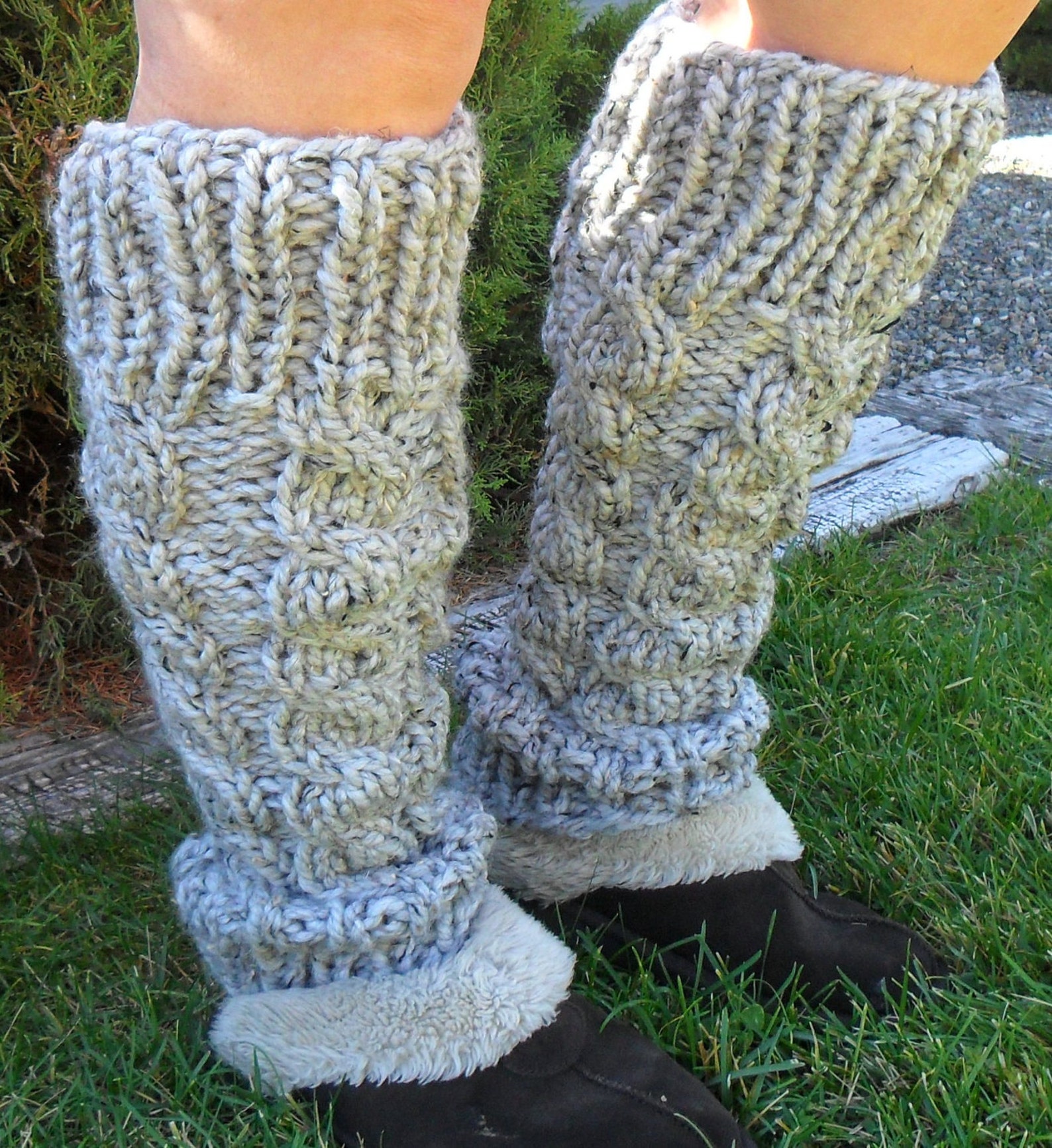 Leg Warmers PDF Pattern Etsy