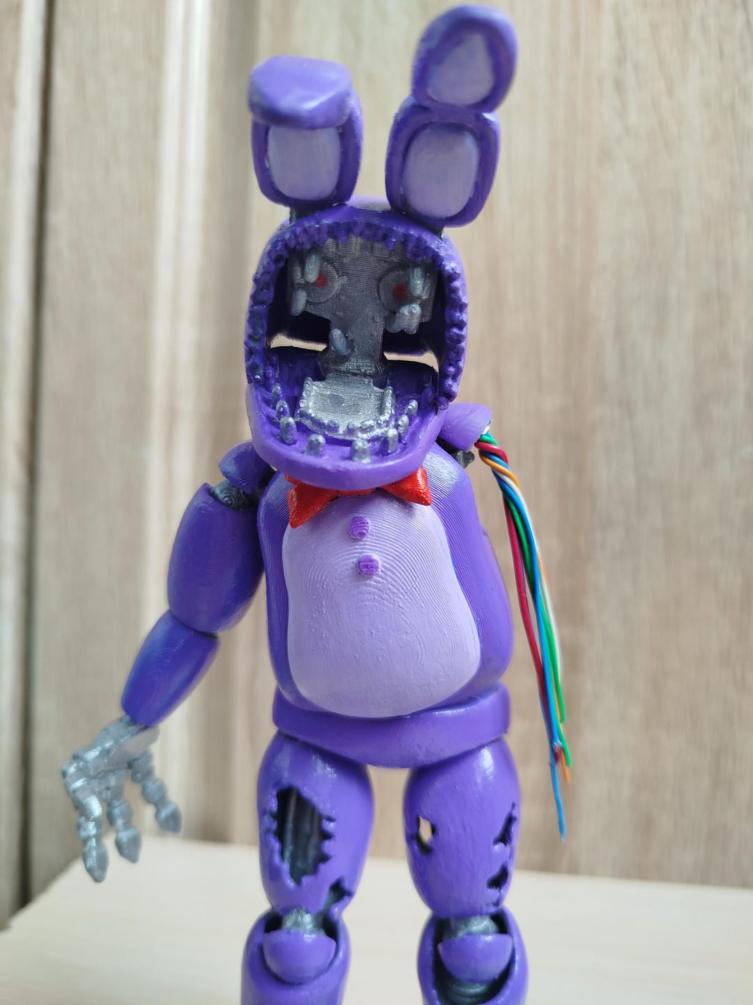 FNAF 2 Figure Withered (broken) Bonnie on a Stand - Etsy