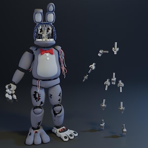 Withered bonnie figure - Etsy 日本