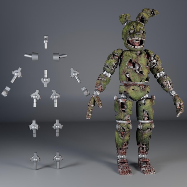 Springtrap Figure - Etsy