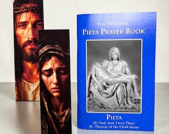 Pieta Prayer Book | Little Blue Prayer Book | Catholic Prayer Book | St Bridget Prayers | Catholic Devotional Book | Marian Prayers