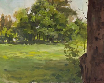 Un picnic expresionista.