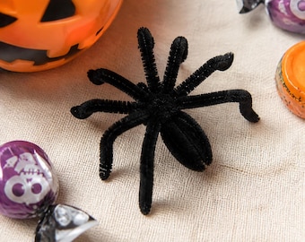 Easy Pipe Cleaner Spider Halloween Video Tutorial Beginner Spooky DIY Craft Lesson Instant Digital Video Download