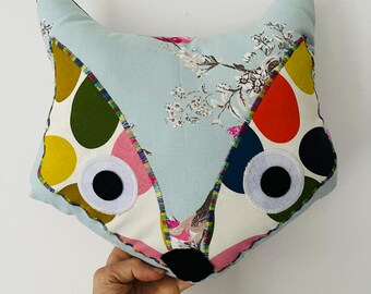 Fox Pillow Fox Cushion Fox Nursery Decor Woodland Nursery Woodland Pillow Animal Pillow Fox Decor Nursery Cushion