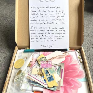 Art Journaling Starter Kit - Vintage Papier Handwerks Bundle