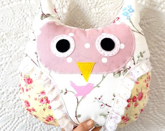 Owl Cushion Kids Pillow Owl Nursery Decor Nursery Decor Kids Room Decor Baby Room Decor Owl Baby Shower Gift Owl Christmas Bedroom