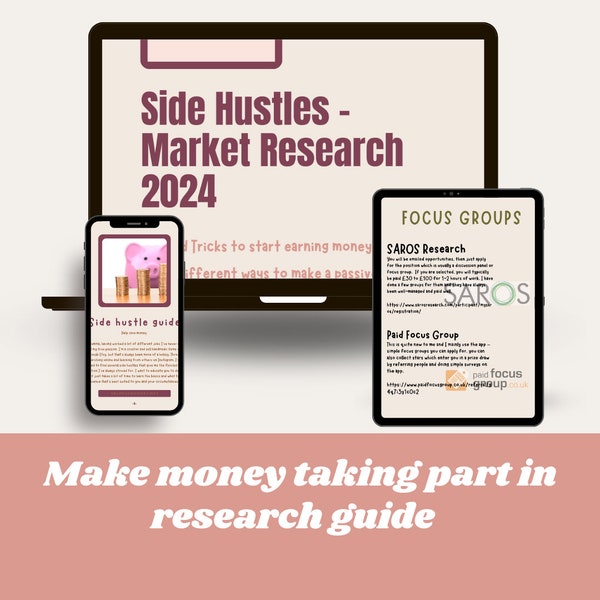 How To Make Extra Money: Taking Part In Research 2024