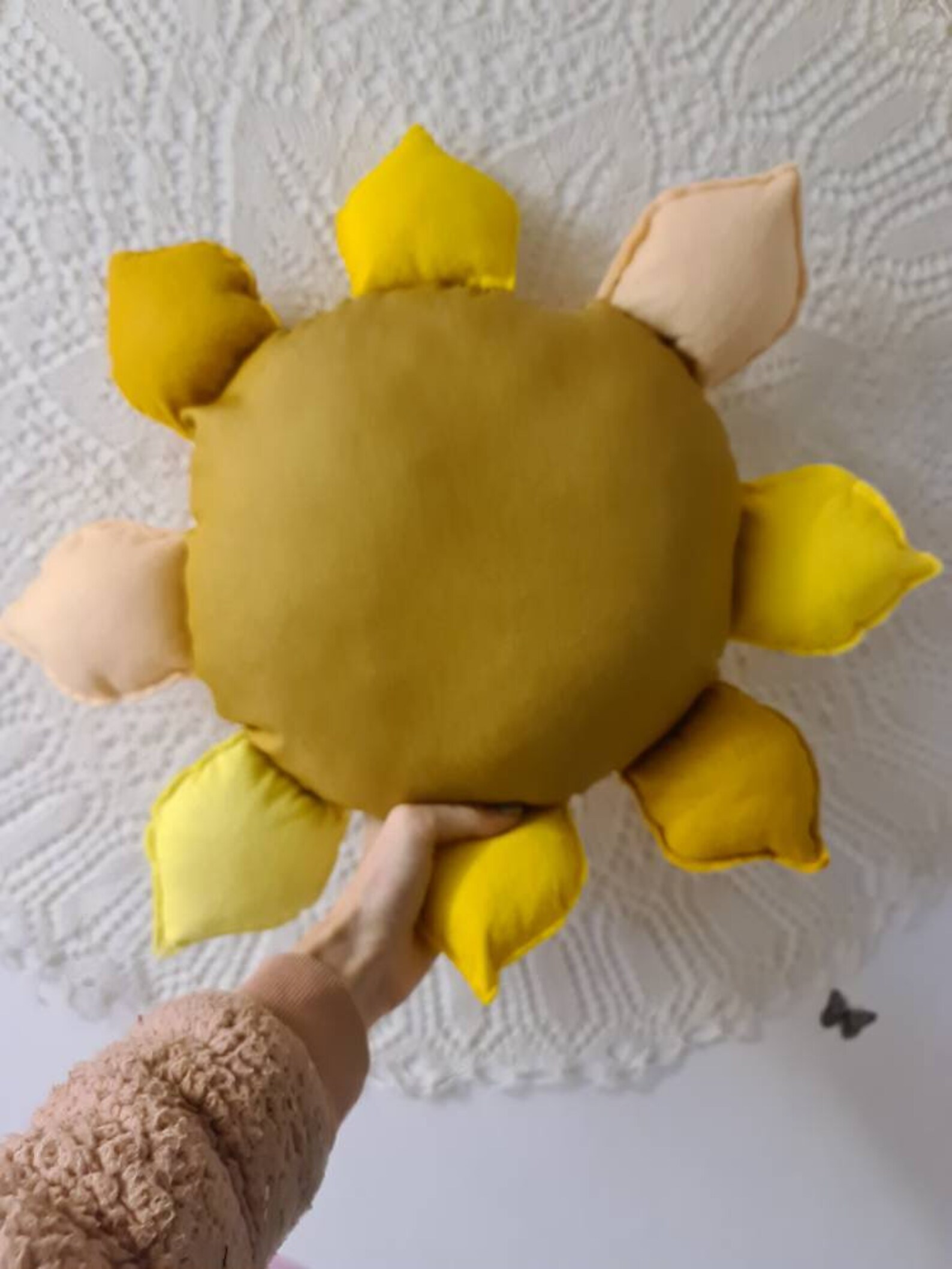 Sunshine Cushion Sun Pillow Nursery Decor Baby Pillow Room Etsy