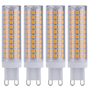 Può includere: Quattro lampadine a LED con un alloggiamento in plastica trasparente e un bagliore arancione caldo. Le lampadine hanno una base bianca con un connettore a forma di U. Progettate per un'illuminazione efficiente.