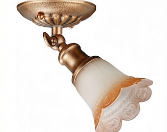 Retro American-Style Surface-Mounted LED Spotlights for Living Room Feature Walls, Home Use, and Bedside Mirrors