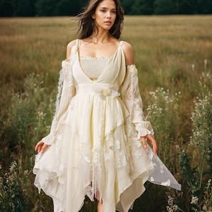 fairy grunge wedding dress Ethereal Elegance: The New Era of Fairytale Wedding Gowns Fairy Tong