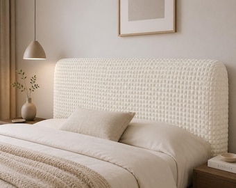 Elastic Headboard Cover Stretch Bed Head Protector Slipcover