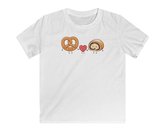 Camiseta infantil Pretzel Makowiec | Regalo germano-polaco para niños | Camiseta infantil germano-polaca de regalo