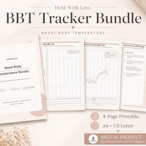 Può includere: Un pacchetto digitale BBT Tracker con il testo "Held With Love" e "BBT Tracker Bundle". Il pacchetto include una copertina, un grafico vuoto, un esempio completato e una guida. Prodotto stampabile di 4 pagine.