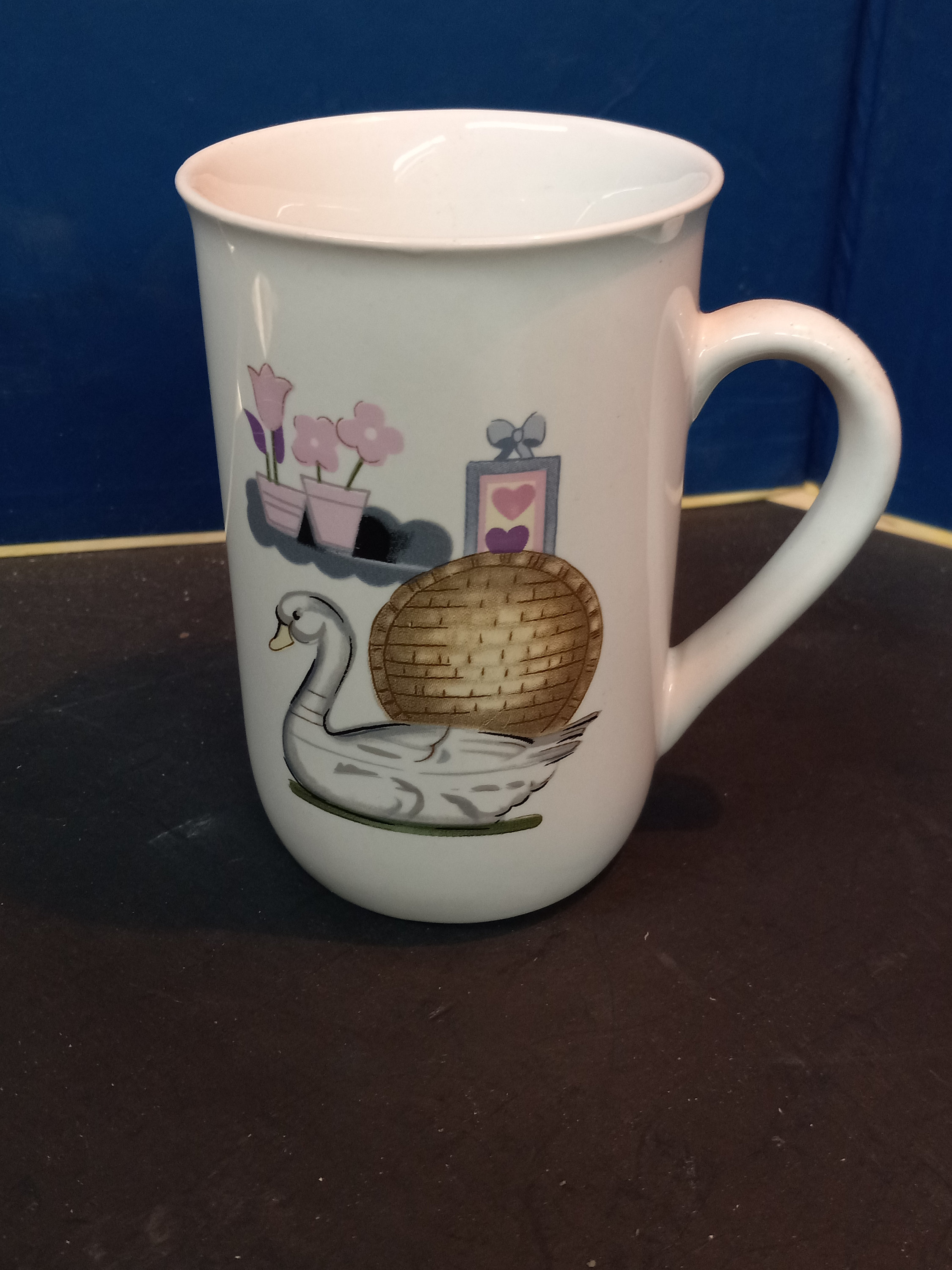 Set of 4 Vintage Cottage Style Coffee Mugs. Etsy