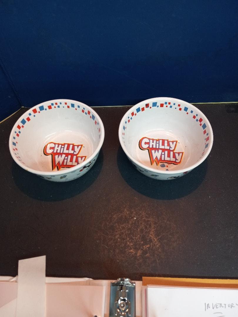 Vintage Set of 2 Chilly Willy Ice Cream Bowls, Penguin Cartoons Etsy