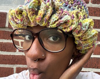 Summer crochet bucket hats