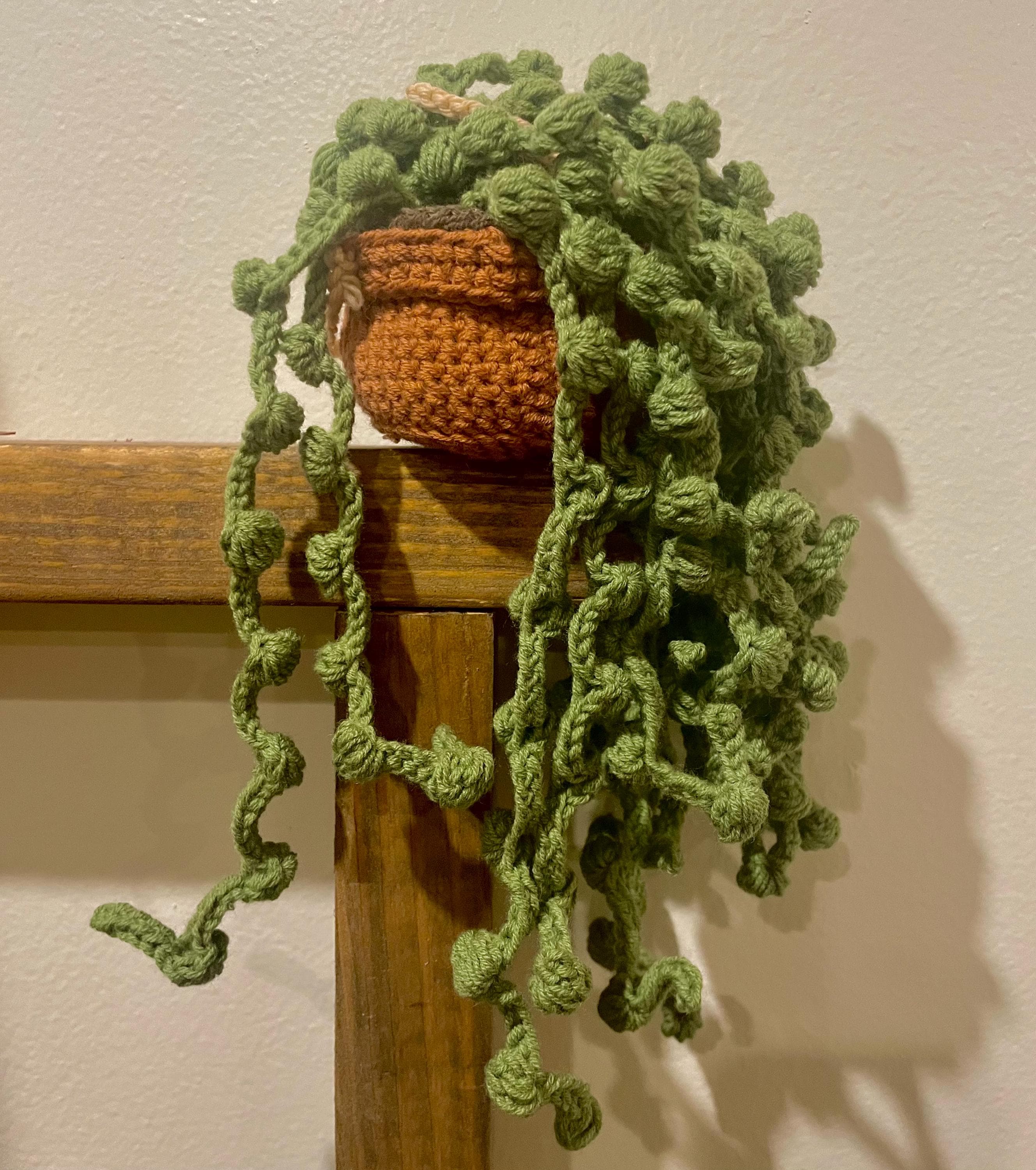 30 String of Pearls Crochet Patterns for Hanging Plants, Mini Pots, and Car Charms 4 String of Pearls Plush Crochet Pattern