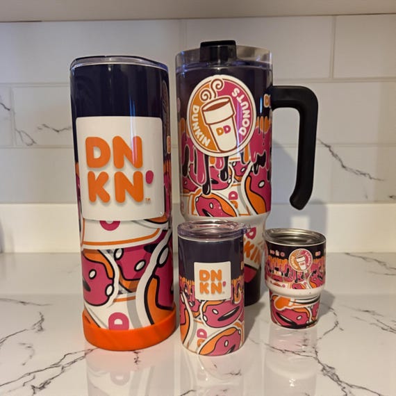 Dunkin Donuts Tumbler Set