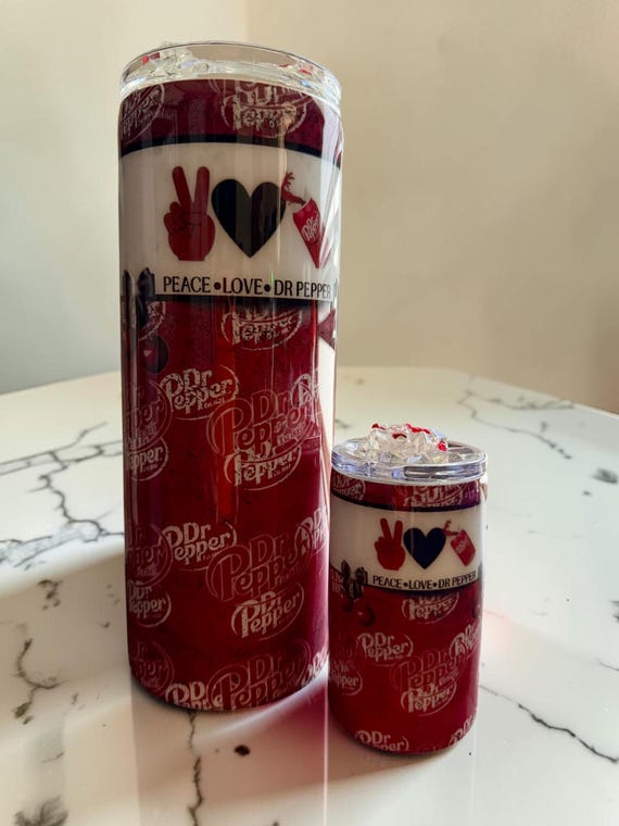 Dr Pepper Love Tumbler Set