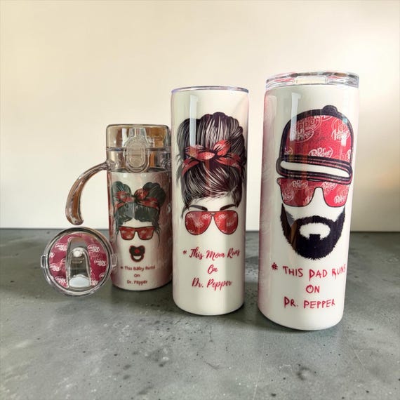 Dr Pepper Family Tumbler Set