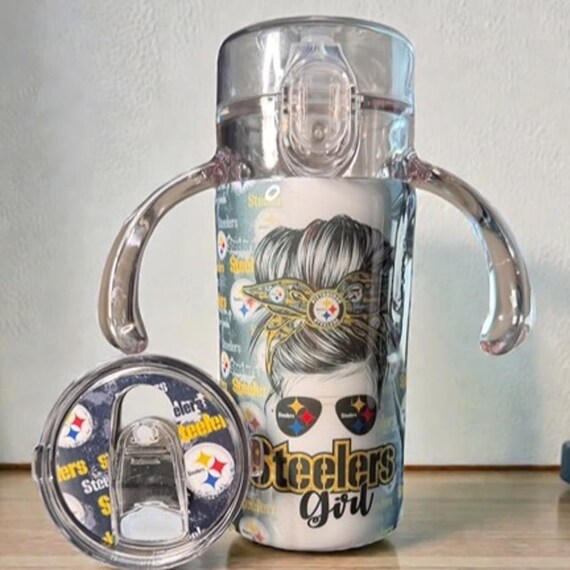 Steelers Girl Sippy Cup Tumbler