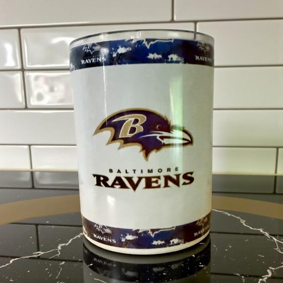12oz Baltimore Ravens Coffee Tumbler