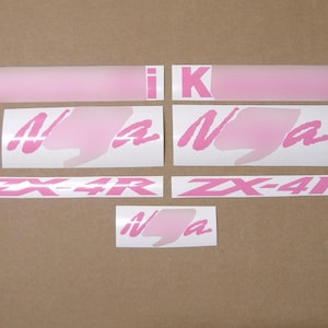 Ninja 400 Decal Kit Pink - Etsy